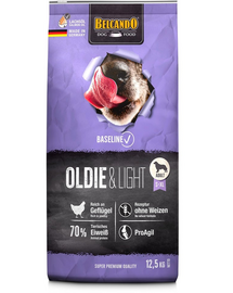 BELCANDO Baseline Oldie & Light Sac Hrana uscata pentru caini in varsta  12,5 kg
