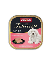 ANIMONDA Vom Feinsten Senior inimi curcan 150 g