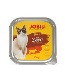 JOSERA JosiCat Pate pentru pisica, cu vita 100g