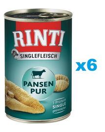 RINTI Singlefleisch Rumen Pure hrana monoprotein 6x800 g rumen vita