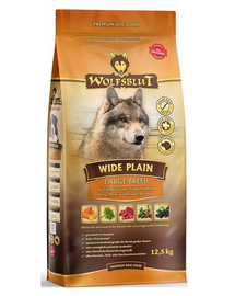 WOLFSBLUT Wide Plain Large Breed Adult Hrana cu carne de cal si cartofi dulci, pentru caini talie mare 12,5 kg