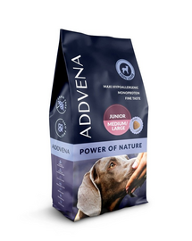 ADDVENA Power of Nature Junior medium&large 10 kg cu miel pentru catei de rase medii si mari