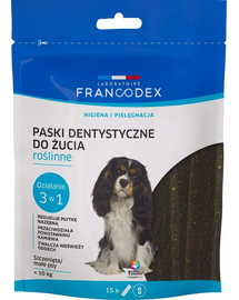 FRANCODEX Benzi dentare pentru caini S 228 g/15 buc