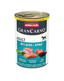 ANIMONDA GranCarno Adult somon și spanac 400g