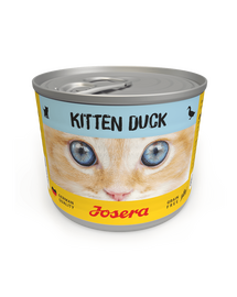 JOSERA Kitten Duck Hrana pisoi conserva, cu rata 200g