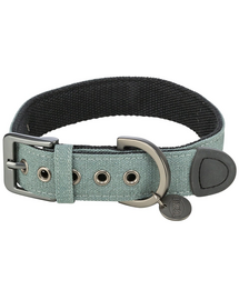 TRIXIE CityStyle zgarda din bumbac pentru caini M: 35–42 cm/25 mm, verde