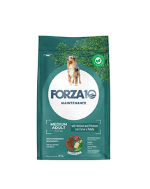 FORZA10 Medium Adult Maintenance Venison Potato Mancare caini talie medie, cu caprioara si cartofi 12 kg