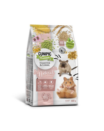 CUNIPIC Premium Hamster Gerbil 600g hrana pentru hamsteri si gerbili
