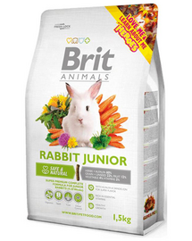 BRIT ANIMALS Rabbit Junior Complete 1,5 kg hrana iepurasi tineri