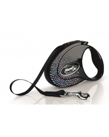 FLEXI Glam Splash Mystic M Lesa neagra cu banda 5m decorat cu cristale Swarovski