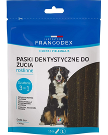 FRANCODEX Benzi de mestecat L pentru caini 502,5 g/15 buc