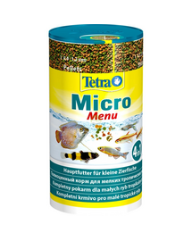 TETRA Micro Menu 100 ml 4 tipuri de hrana pentru pesti tropicali