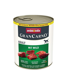 ANIMONDA Grancarno Adult carne vanat conserva pentru caini 800 g