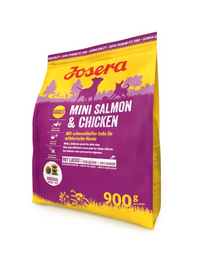 JOSERA Mini Salmon&Chicken 900g pentru câini adulți de talie mică