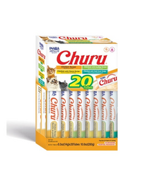 INABA Churu Varieties Chicken Recipe 20x14g Recompense crema pentru pisica, cu pui