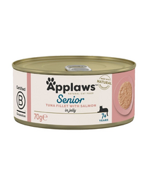 APPLAWS Cat Senior Tuna with Salmon Conserva pentru pisici senior, cu ton si somon 70g