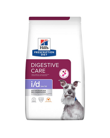 HILL’S Prescription Diet Canine i/d Low Fat Digestive Care cu pui 4 kg