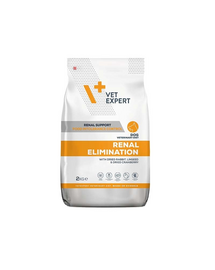 VET EXPERT Veterinary Diet Dog Renal Elimination 2 kg regim caini cu insuficienta renala