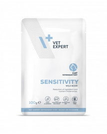 VET EXPERT Veterinary Diet Cat Sensitivity plic 100g hrana umeda uz veterinar pentru pisici