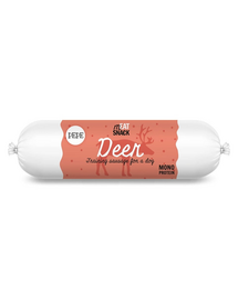 PAKA ZWIERZAKA PEPE Meat Snack carnat de cerb pentru caini 200g