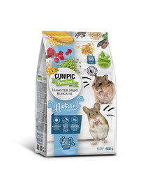 CUNIPIC Premium Hamster mini Mouse 600g hrana hamsteri si soareci mini