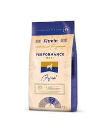 FITMIN dog maxi performance, Mancare pentru caini de talie mare foarte activi 12 kg