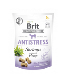 BRIT Care Dog Functional Snack Shrimp Antistress 150g Recompense caine antistres, cu creveti