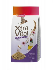 BEAPHAR XtraVital Exotic Bird 500 g hrana premium pentru pasari exotice