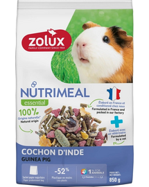 ZOLUX NUTRIMEAL 4 Hrana mixta pentru porcusori de guineea 850 g