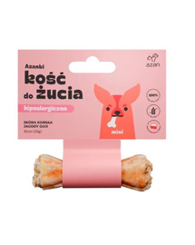 AZANKI Os pentru caini talie mica, din piele de cal Mini 10cm