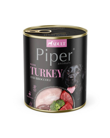 DOLINA NOTECI PIPER curcan si broccoli 800g hrana pentru caini