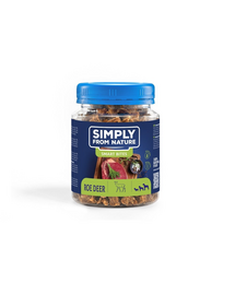 SIMPLY FROM NATURE Smart Bites Snack dresaj caini, din caprioara 130 g