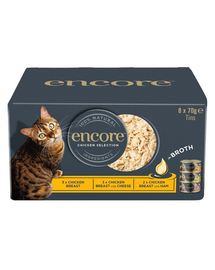 ENCORE Cat Multipack plicuri hrana pisici 32x70g pui in sos