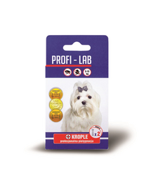 PCHEŁKA Profi-Lab Picaturi antipurici pentru caini 5-15 kg, 2x1.5ml, pe baza de ulei esential