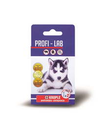 PCHEŁKA Profi-Lab Picaturi antipurici caini 15kg, 2x1.8ml, pe baza de ulei esential