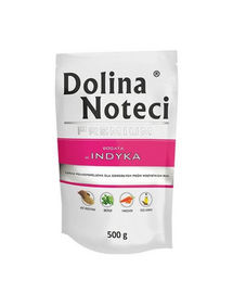 DOLINA NOTECI Premium Hrana umeda cu curcan pentru caine 500g