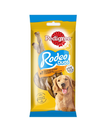 PEDIGREE Rodeo Duos 123g  Batoane caine, cu pui si bacon