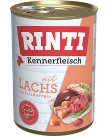 RINTI Kennerfleisch Salmon conserva hrana caini 400 g cu somon