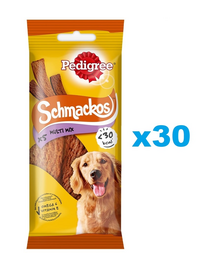PEDIGREE Schmackos Multi Mix 30x36 g recompense pentru caini