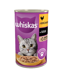 WHISKAS Conserva cu pui in sos pentru pisica 400 g