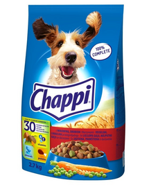 CHAPPI Hrana caini adulti, cu vita si pasare 2.7 kg