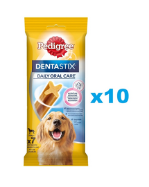 PEDIGREE DentaStix Pachet batoane dentare caine talie mare 10x270g