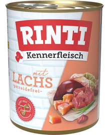 RINTI Kennerfleisch Salmon somon conserva 800 g hrana caini