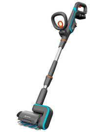 GARDENA Set perie pentru spalare terase, cu baterie