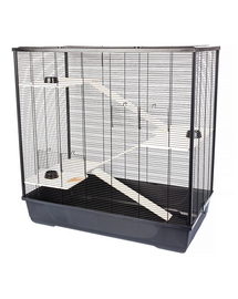 INTERZOO Davis + Wood Casa pentru rozatoare 100 cm negru