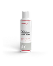 VETINGO Solutie curatare ochi caini si pisici 100 ml
