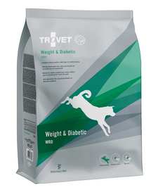 TROVET Weight Diabetic WRD hrană câini obezitate diabet 3 kg