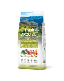 Hrana pentru caini semi-umeda ARQUIVET Fresh 10 kg porc iberic si peste oceanic