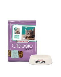 VERSELE-LAGA Classic Cat Variety hrana pisica 4 kg + bol plastic GRATIS