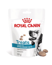Snackuri ROYAL CANIN VHN Dog Hypo Treats 230g pentru caini cu alergii alimentare